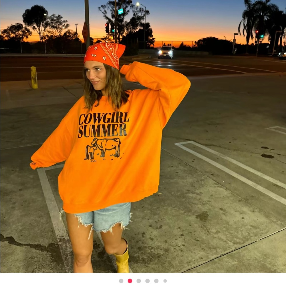 Cowgirl Summer crewneck